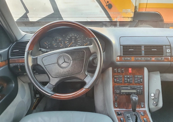 Mercedes-Benz Klasa S cena 39900 przebieg: 289000, rok produkcji 1991 z Wrocław małe 596